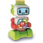 Clementoni 16713 Sapientino Eddie Robot Educativo Interattivo con Schermo LCD per imparare Lettere Emozioni e Musica
