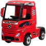 Camion Elettrico Mercedes Actros per Bambini 12V con Sedile in Pelle Telecomando Full Optional