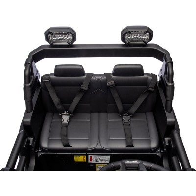 Ford Bronco Raptor 24V Auto Macchina Elettrica per Bambini 2 Posti Fuoristrada con Telecomando - Ruote in Gomma EVA XL Premium