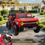 Ford Bronco Raptor 24V Auto Macchina Elettrica per Bambini 2 Posti Fuoristrada con Telecomando - RUOTE IN GOMMA EVA XL 0975