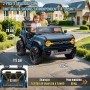 Auto Macchina Elettrica per Bambini 24V Ford Bronco Raptor Fuoristrada 2 Posti con Telecomando - RUOTE IN GOMMA EVA Premium