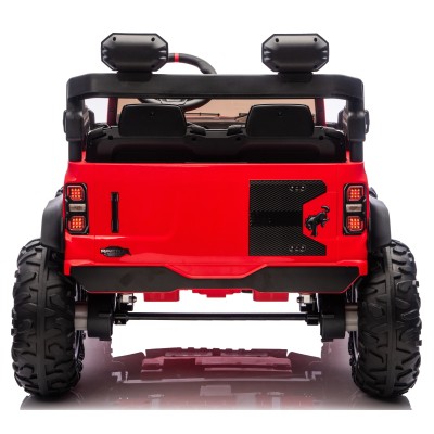 Ford Bronco Raptor 24V Auto Macchina Elettrica per Bambini 2 Posti Fuoristrada con Telecomando - Ruote in Gomma EVA XL Premium