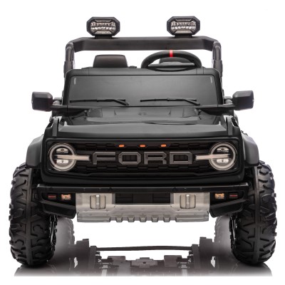 Ford Bronco Raptor 24V Auto Macchina Elettrica per Bambini 2 Posti Fuoristrada con Telecomando - Ruote in Gomma EVA XL Premium