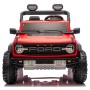 Ford Bronco Raptor 24V Auto Macchina Elettrica per Bambini 2 Posti Fuoristrada con Telecomando - RUOTE IN GOMMA EVA XL Premium