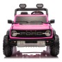 Auto Macchina Elettrica per Bambini 24V Ford Bronco Raptor Fuoristrada 2 Posti con Telecomando - RUOTE IN GOMMA EVA Premium