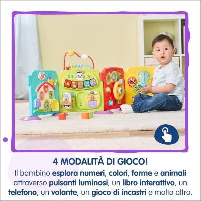 VTech 514436 Il Mio Primo Centro Attività 3in1 con 2 Canzoni e 10 Melodie e Spegnimento Automatico