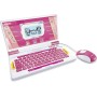 VTech 581269 Bit Smart Genius Plus Rosa Computer Interattivo con Mouse 164 Attività Bilingue Tastiera QWERTY