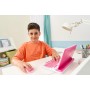 VTech 581269 Bit Smart Genius Plus Rosa Computer Interattivo con Mouse 164 Attività Bilingue Tastiera QWERTY