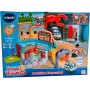 VTech 583207 Vroom Vroom Go - Autofficina di Riparazioni Pista con Garage Multifunzione e Braccio Robotico