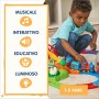 VTech 583507 Vroom Vroom Go - Avventure in Treno Pista Trenino con Ostacoli e Vagoni 6 Zone Magiche