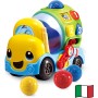 VTech 601907 Max Mixa Colori Camioncino Parlante con 5 Melodie Riconosce e Mixa Colori 3 Modalità di Gioco