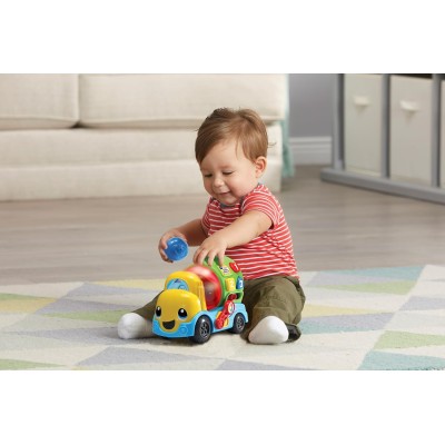 VTech 601907 Max Mixa Colori Camioncino Parlante con 5 Melodie Riconosce e Mixa Colori 3 Modalità di Gioco