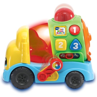 VTech 601907 Max Mixa Colori Camioncino Parlante con 5 Melodie Riconosce e Mixa Colori 3 Modalità di Gioco