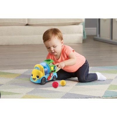 VTech 601907 Max Mixa Colori Camioncino Parlante con 5 Melodie Riconosce e Mixa Colori 3 Modalità di Gioco