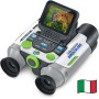 VTech 618607 Video Binocolo Interattivo con 6 Modalità di Gioco Schermo LCD Oltre 700 Contenuti Visione Notturna