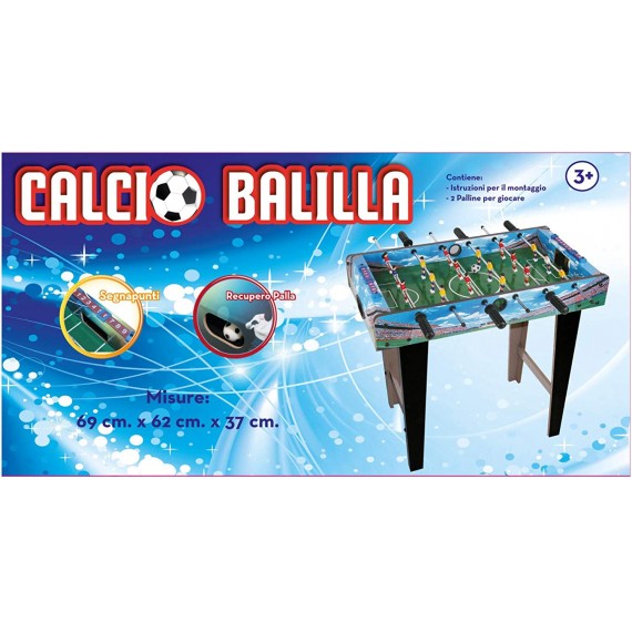 Calcio Balilla con Gambe in Legno M3-24503