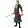 Bandai 36932 Anime Heroes One Piece - Roronoa Zoro Action Figure da 17cm con Licenza ufficiale One Piece