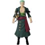 Bandai 36932 Anime Heroes One Piece - Roronoa Zoro Action Figure da 17cm con Licenza ufficiale One Piece