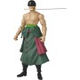 Bandai 37052 Anime Heroes One Piece - Action Figure Articolata Roronoa Zoro 17cm Three Sword Style con Licenza Ufficiale