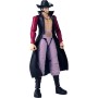 Bandai 37053 Anime Heroes One Piece - Action Figure Articolata Mihawk 17cm con Licenza ufficiale One Piece
