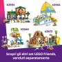 LEGO Friends 42659 Viaggio in Auto con il Cucciolo 2 Mini Bamboline  Kayak e Accessori