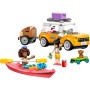 LEGO Friends 42659 Viaggio in Auto con il Cucciolo 2 Mini Bamboline  Kayak e Accessori