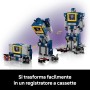 LEGO Icons 10358 Transformers: Soundwave Modellismo da Esposizione con Laserbeak e Ravage e un Mattoncino Sonoro
