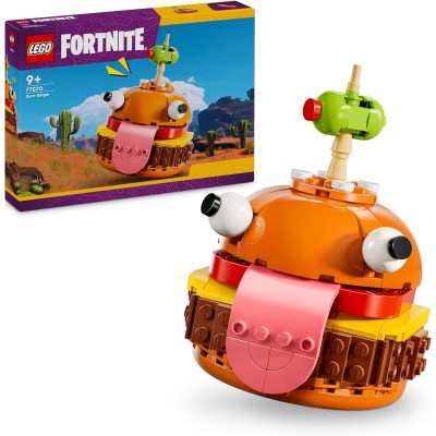 LEGO Fortnite 77070 Durrr Burger Action Figure dal Videogioco con Caratteristiche Autentiche come lo Stuzzicadenti