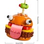 LEGO Fortnite 77070 Durrr Burger Action Figure dal Videogioco con Caratteristiche Autentiche come lo Stuzzicadenti