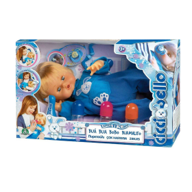 Giochi Preziosi GPZ5639 Cicciobello Bua Bambolotto interattivo con accessori