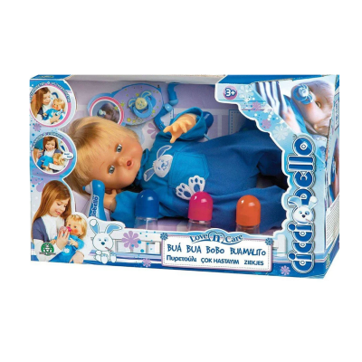 Giochi Preziosi GPZ5639 Cicciobello Bua Bambolotto interattivo con accessori