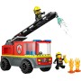 LEGO City 60463 Autopompa con Scala Camion dei Pompieri con 2 Minifigure e Starter Brick