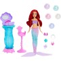 Mattel JBF86 Disney Princess Ariel e la Specchiera Magica bambola con coda da sirena rimovibile e specchiera con 5 accessori
