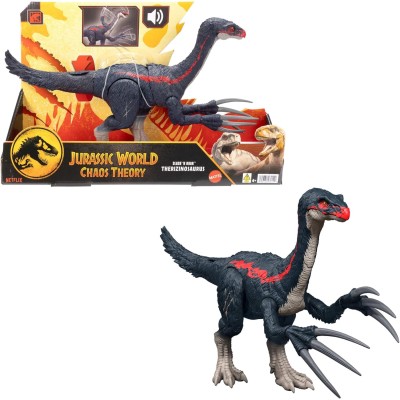 Mattel JCG16 Jurassic World Chaos Theory Slash and Roar Therizinosaurus