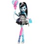Mattel JBG75 Monster High Frankie Stein Scary Sweet Birthday con abito da party nero e accessori a tema