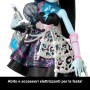 Mattel JBG75 Monster High Frankie Stein Scary Sweet Birthday con abito da party nero e accessori a tema