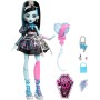 Mattel JBG75 Monster High Frankie Stein Scary Sweet Birthday con abito da party nero e accessori a tema