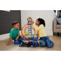 Mattel JLC05 Hot Wheels Mega Garage Pista con 3 Livelli di Gioco e 2 Loop macchinina ed Elicottero Inclusi