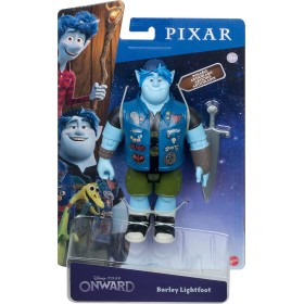 Mattel GMM16 Disney Pixar Onward - Action Figure Barley Lightfoot Articolato da 16cm