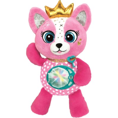 Clementoni 16680 BFF Emy La Mia Amica dei Segreti Peluche Interattivo con Effetti Luminosi per Registrare Messaggi