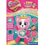 Clementoni 16680 BFF Emy La Mia Amica dei Segreti Peluche Interattivo con Effetti Luminosi per Registrare Messaggi