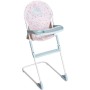 Chicco 012408 Seggiolone per Bambole con Struttura in Metallo Vassoio e Poggiapiedi in Plastica