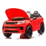 Auto Elettrica 24V per Bambini 2 Posti Range Rover Sport con Sedile in Pelle Cintura 3 Punti Telecomando