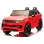 Auto Elettrica 24V per Bambini 2 Posti Range Rover Sport con Sedile in Pelle Cintura 3 Punti Telecomando