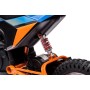 Moto Elettrica per Bambini Thunder Cross 24V 250W sedile in pelle accensione chiave acceleratore a manopola portata max 63kg