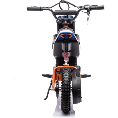 Moto Elettrica per Bambini 24V 250W Velocità fino a 22 km/h Motocicletta da Cross Portata max 63 kg
