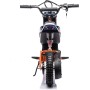 Moto Elettrica Thunder Cross 24V 250W per ragazzi 14+ sedile in pelle accensione a chiave manopola portata max 60kg