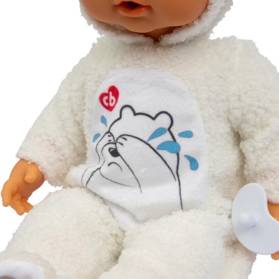 Cicciobello Bath Fun, Bambola da 30 cm con Vaschetta, Accappatoio, Pannolino e C