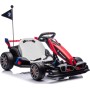 Go Kart Elettrico BMW per Bambini 24V con Sedile Regolabile 6-12 Anni Luci LED 2 Velocità Modalità Drift