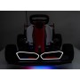 Go Kart Elettrico BMW per Bambini 24V con Sedile Regolabile 6-12 Anni Luci LED 2 Velocità Modalità Drift